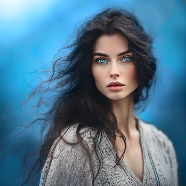 Free ai generated woman model illustration