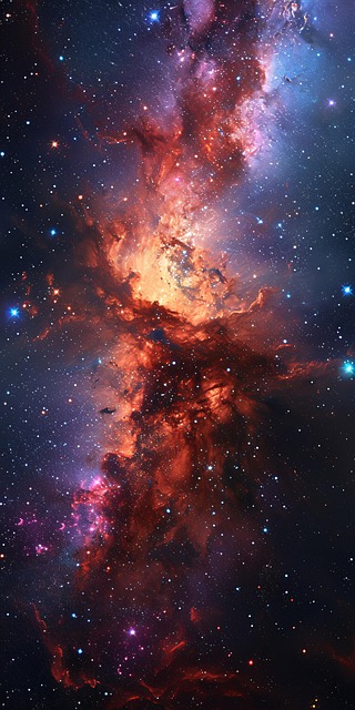 Free ai generated space nebula illustration