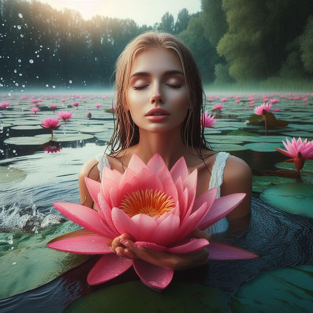 Download free HD stock image of Ai Generated Woman Free ai generated woman young illustration