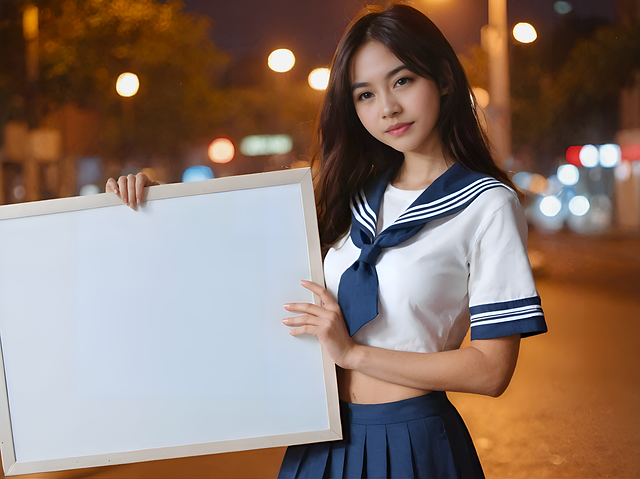 Free ai generated woman student illustration