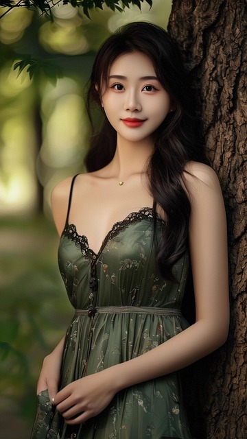 Free ai generated woman model illustration
