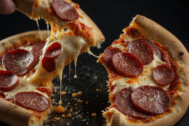 Free ai generated pizza salami illustration