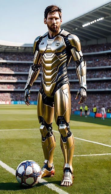 Free Messi Robot illustration and picture