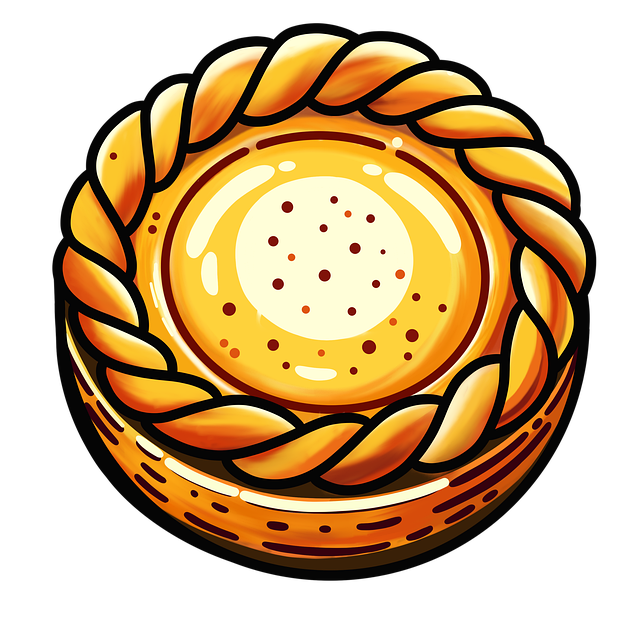 Free cake easter pie illustration