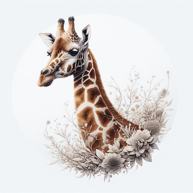 Download Ai Generated, Giraffe, Wildlife. Royalty-Free Stock ...