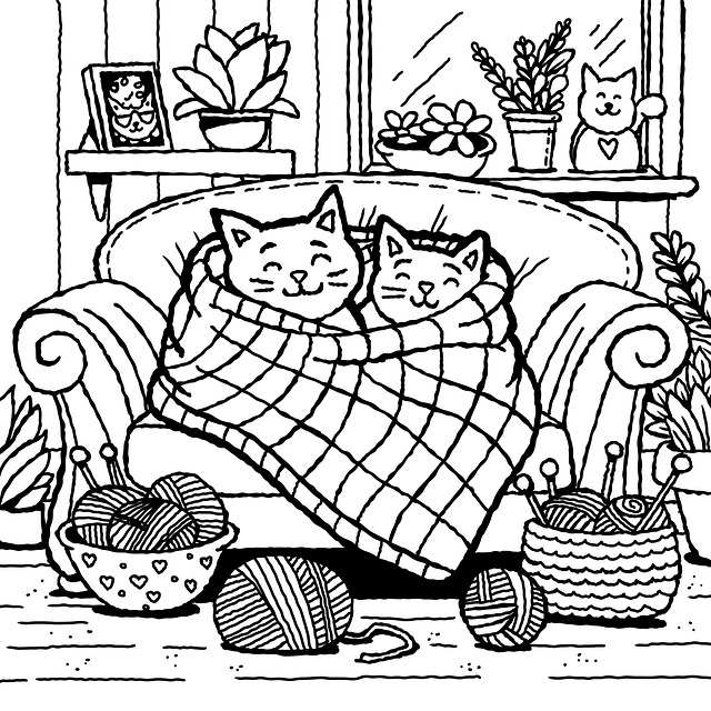 Free cat animal nature illustration