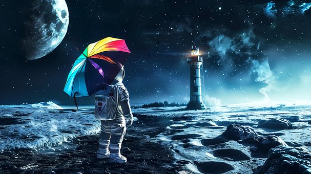 Free Ai Generated Astronaut illustration and picture