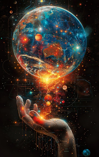 Download free HD stock image of Ai Generated Earth Free ai generated earth magic illustration