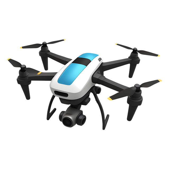 Free drone quadrocopter plane illustration
