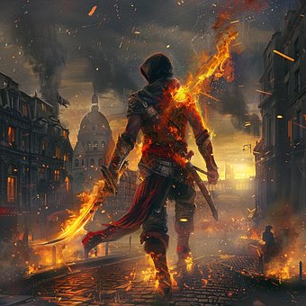 Free Warrior History illustration and picture