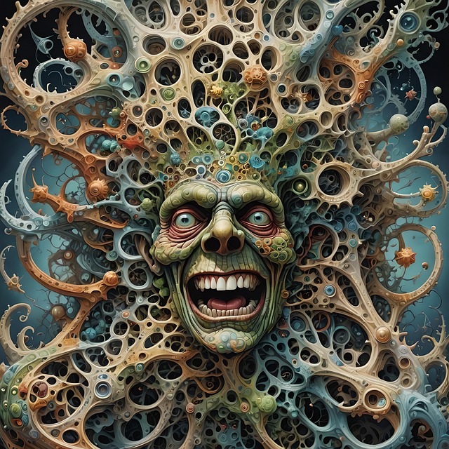 Download free HD stock image of Ai Generated Man Free ai generated man nightmare illustration