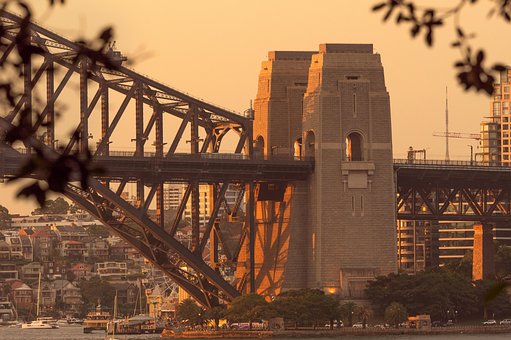 Sydney Havnebro, Sydney Solnedgang
