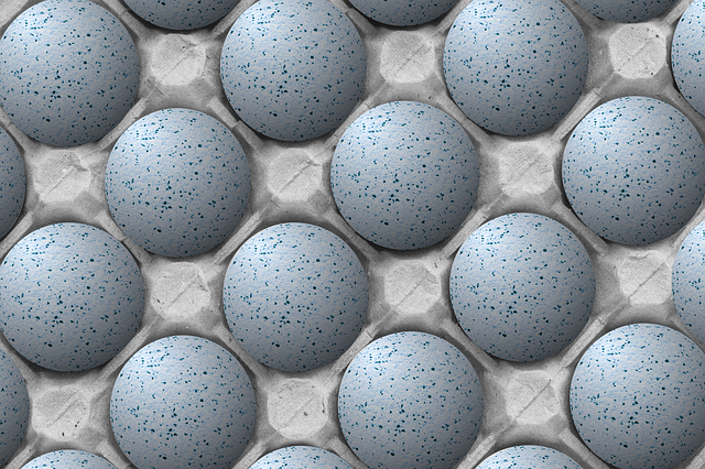 Download free HD stock image of Egg Tray Marble Free egg tray marble sphere illustration