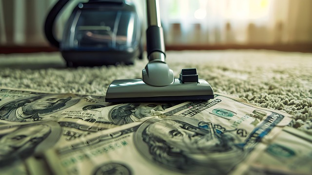 Free ai generated vacuum dollar illustration