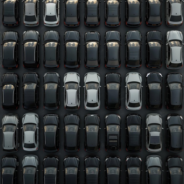 Free ai generated cars parking spot illustration