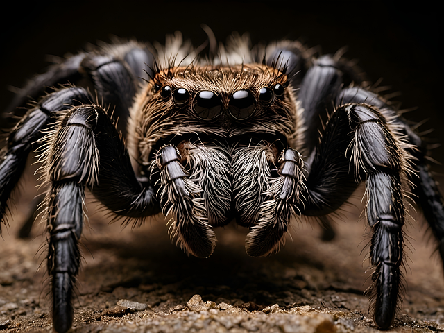 Free ai generated tarantula spider illustration