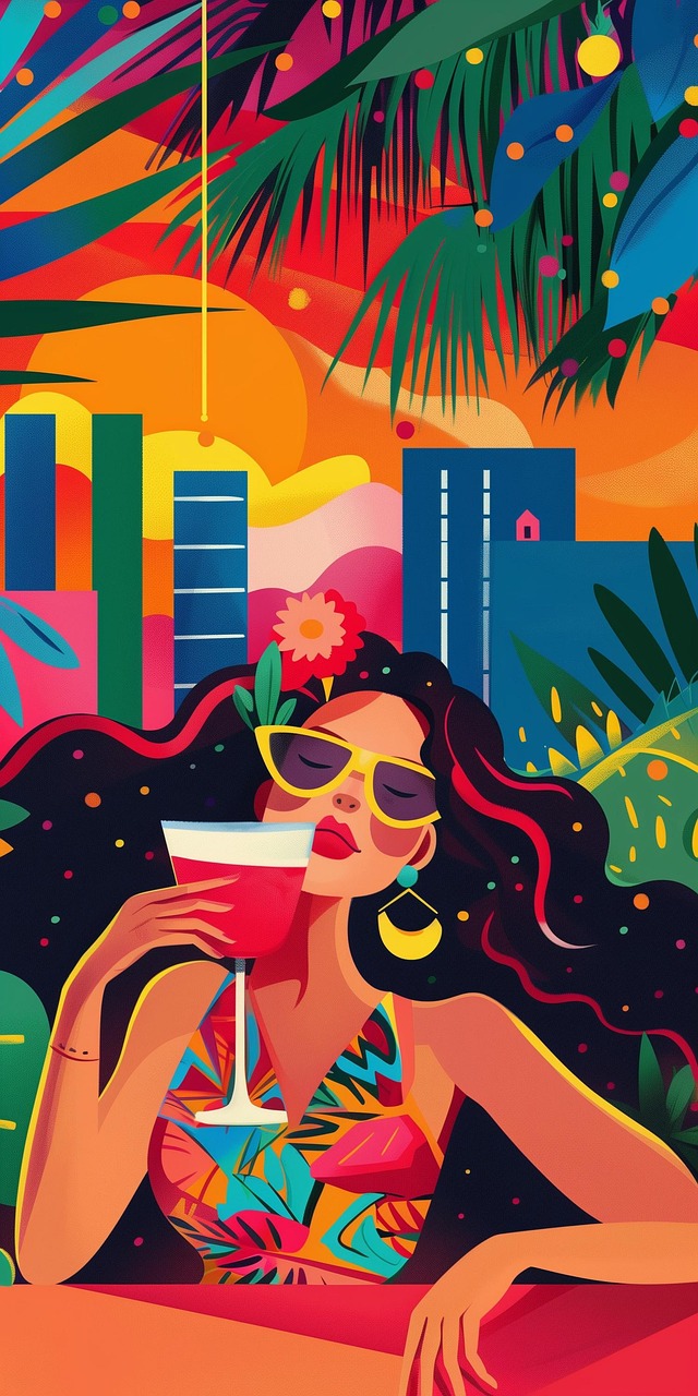 Download free HD stock image of Ai Generated Woman Free ai generated woman vacation illustration