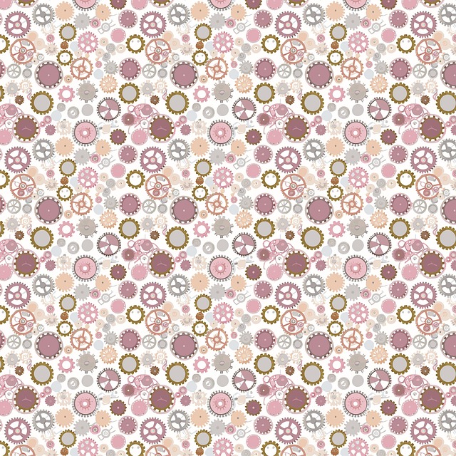 Free ai generated steampunk gears illustration