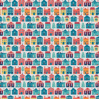 Free Ai Generated Houses illustration and picture
