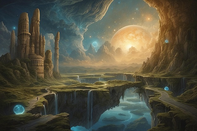 Free ai generated castle palace illustration