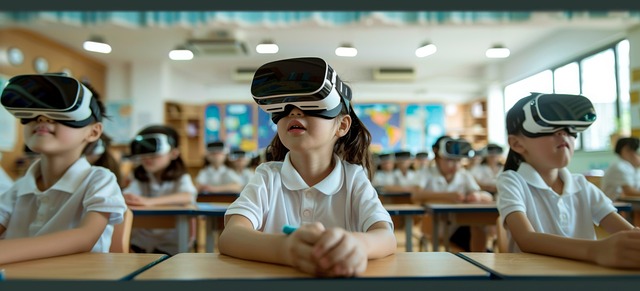 Free ai generated virtual reality video games illustration