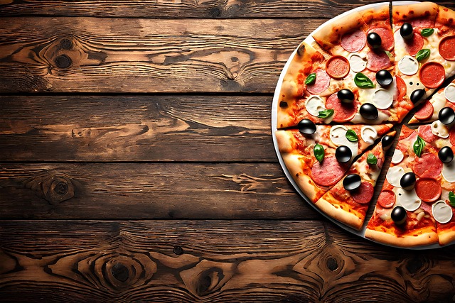 Free ai generated food pizza illustration