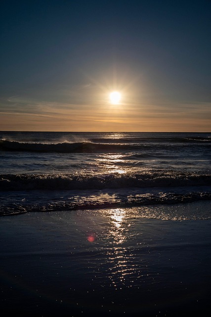 Free Sunset Beach photo and picture