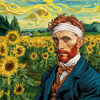Ai Generiert, Van Gogh, Fauvismus, Maler