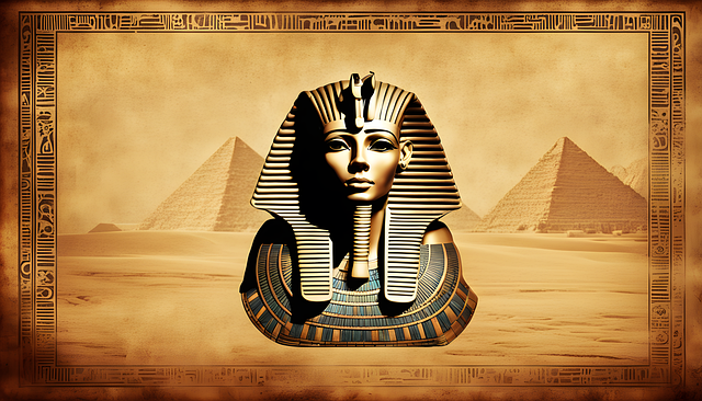 Free ai generated pharaoh egypt illustration