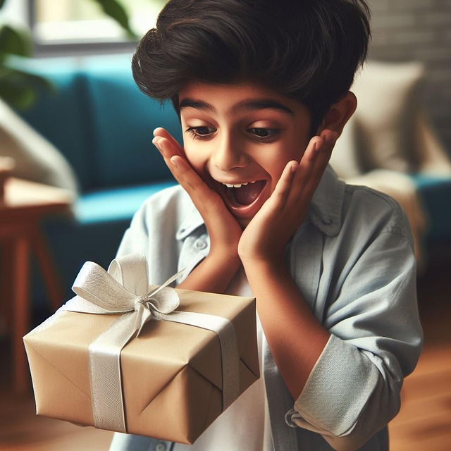 Free ai generated boy happy birthday illustration