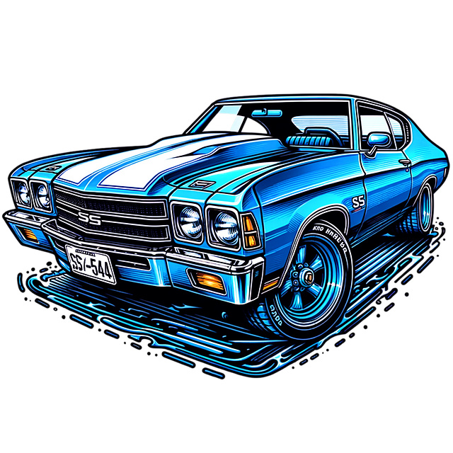 Free ai generated chevy chevrolet illustration