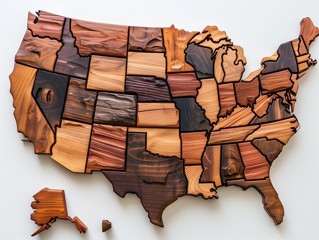 Free ai generated map u s illustration