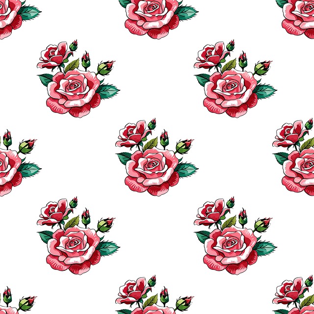 Free roses flowers nature illustration