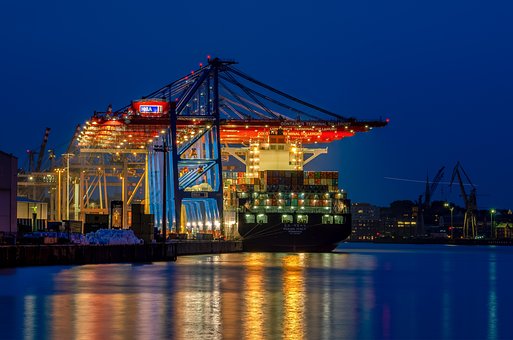 Hamburg, Haven, Containerterminal