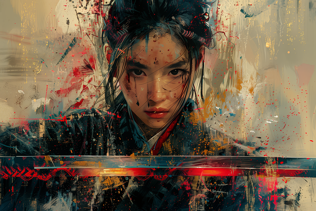 Free goddess amaterasu japan illustration