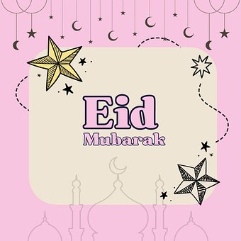 Eid, Mubarak, Feier, Gebete, Feste