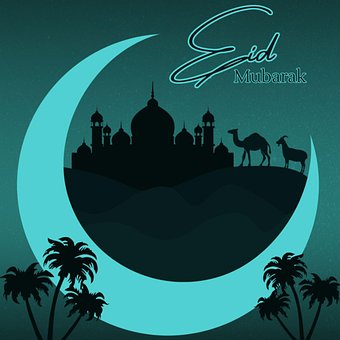 Eid, Mubarak, Feier, Gebete, Feste
