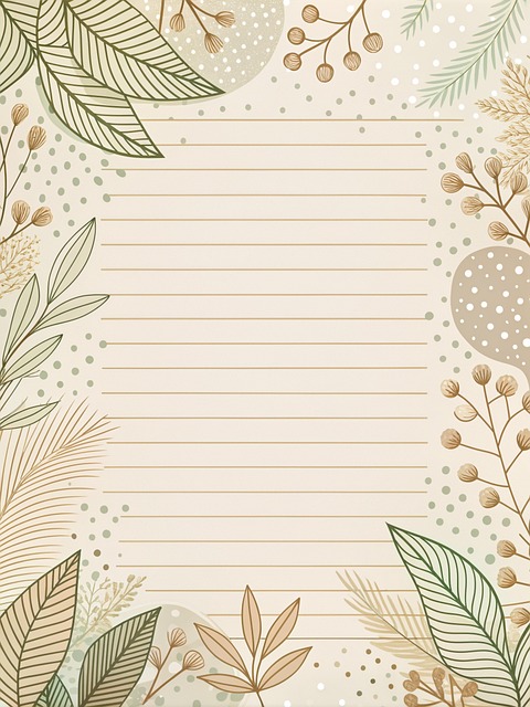Free leaves pages foliage illustration