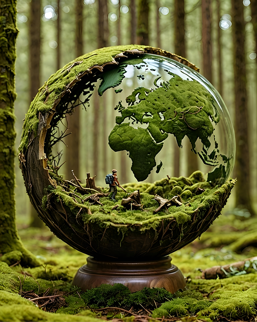 Free ai generated earth world illustration