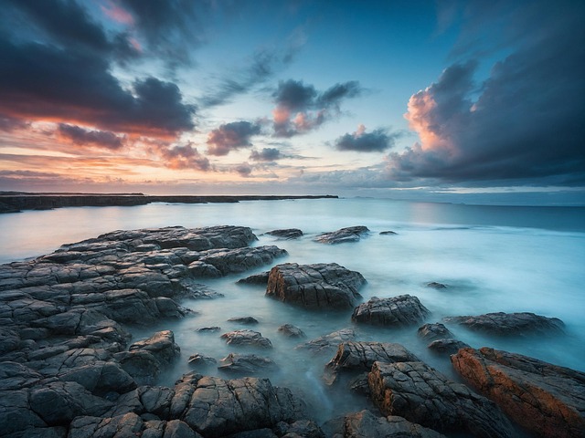 Download free HD stock image of Ai Generated Coast Free ai generated coast nature illustration