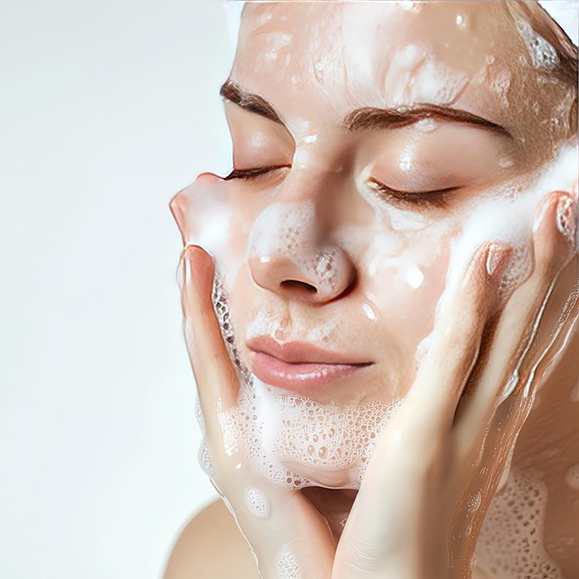 Ai Generado, Mujer, Baño, Espuma, Rostro