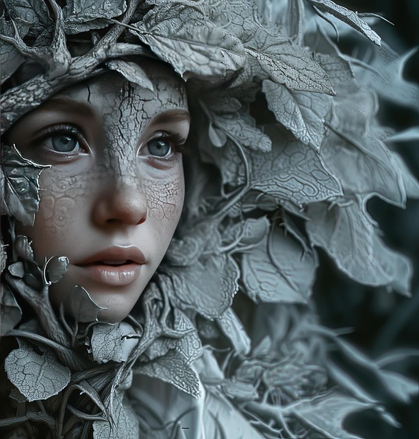 Download free HD stock image of Ai Generated Woman Free ai generated woman white forest fairy illustration