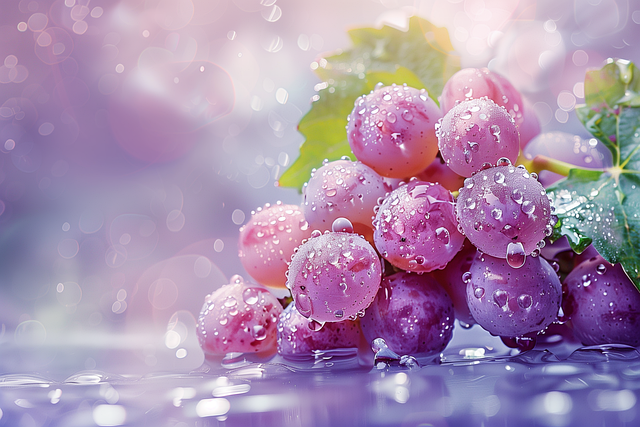 Free Ai Generated Grapes illustration and picture