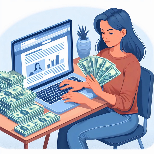 Free Money Business illustration and picture
