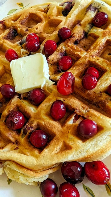 Free Waffles Breakfast photo and picture