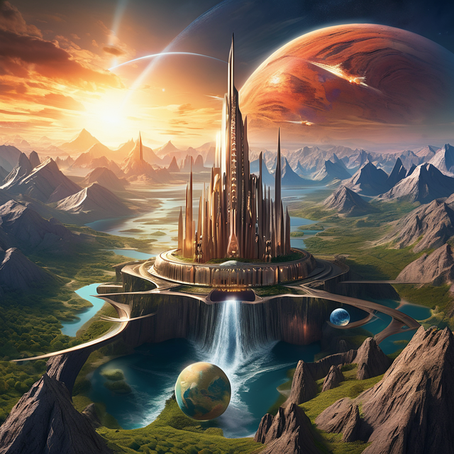 Amanecer, Estrella, Universo, Torre