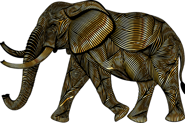 Free elephant animal pachyderm vector