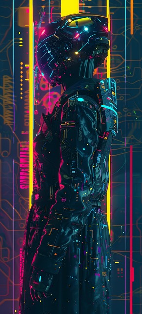 Free Ai Generated Cyborg illustration and picture