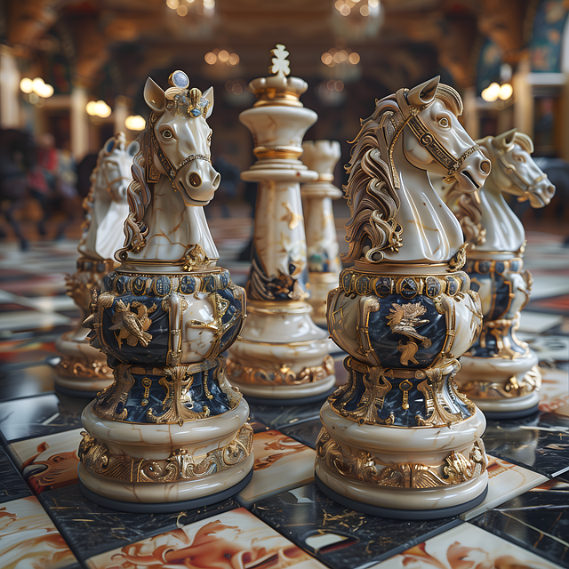 Free ai generated chess game illustration