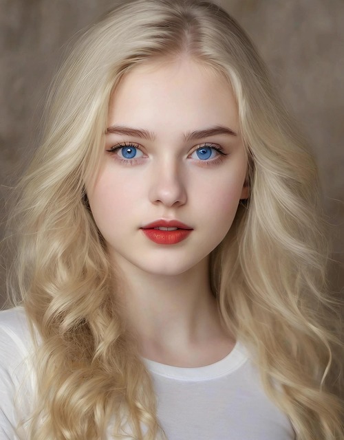 Kvinne, Pike, Skjønnhet, Blonde, Unge